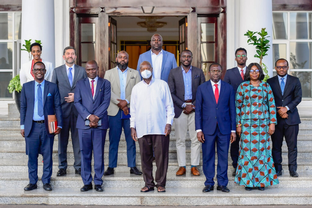 HSF International Leadership Meets President Museveni at State House, Entebbe